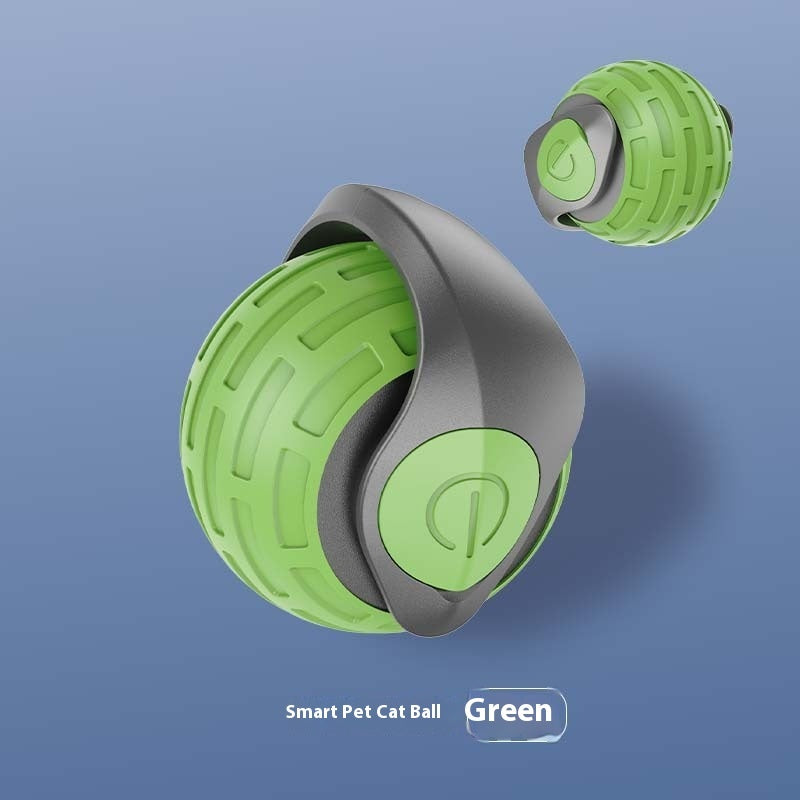 Interactive Rolling Ball Cat Toy - USB Rechargeable - packaging