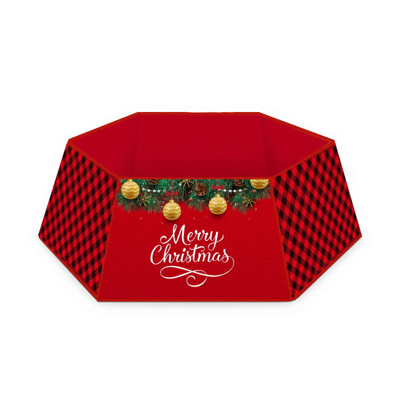 Christmas Tree Skirt - Festive Holiday Decoration - color options