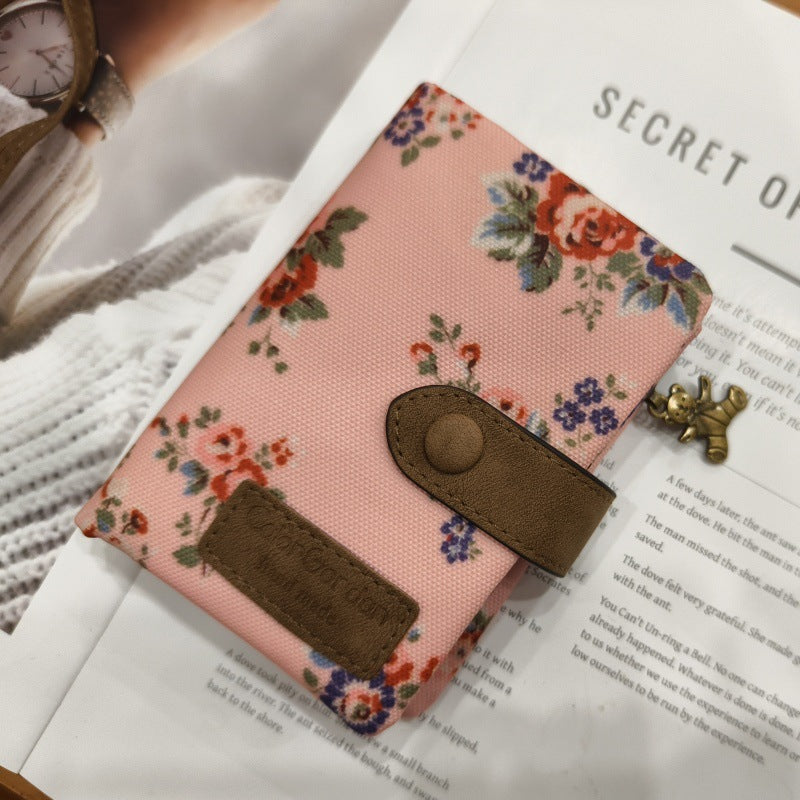 Tri-Fold Multi-Card Wallet - Printed Design - size chart