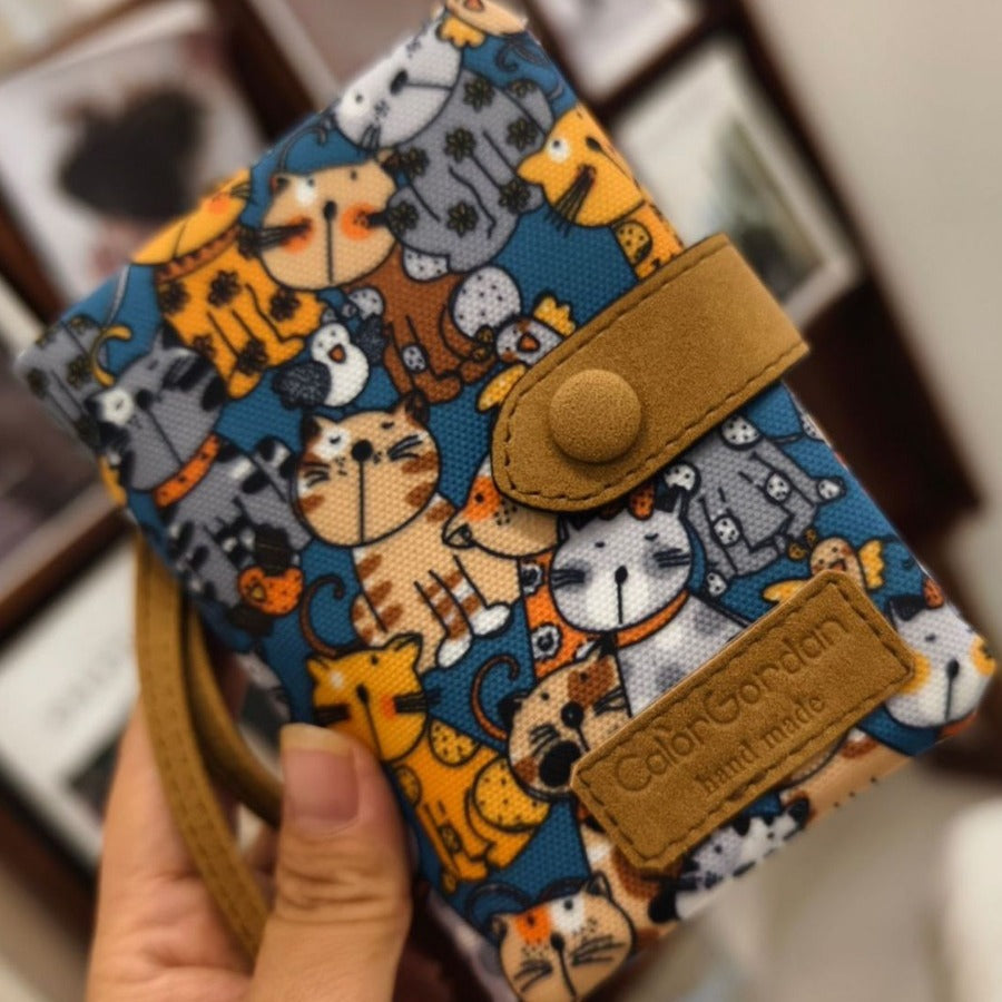 Tri-Fold Multi-Card Wallet - Printed Design - packaging