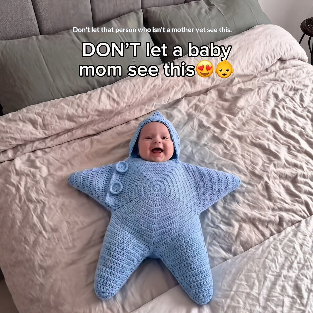 Star-Shaped Hooded Baby Romper - Newborn Sleeping Bag - color options