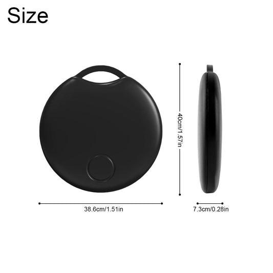 Mini Bluetooth Tracker for Keys, Bikes & Bags - Find My Compatible - Default - front view